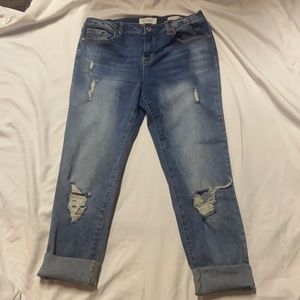 Jessica Simpson Jean Capris Size 30